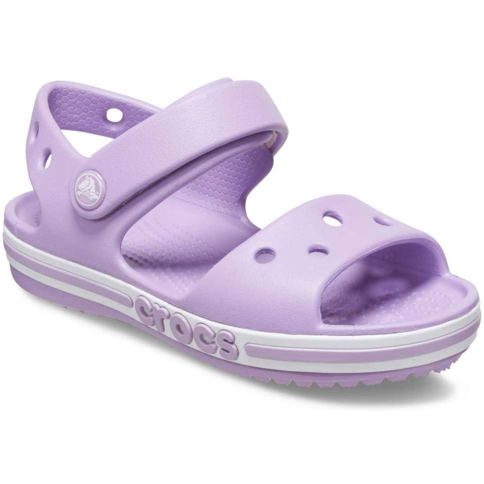 Дитячі сандалії для дівчинки Crocs Bayaband Sandal Orhid — фото 9