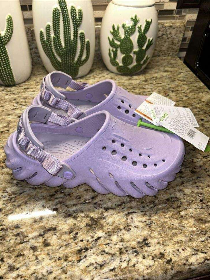 Жіночі Crocs Echo Clog Lavender — фото 2