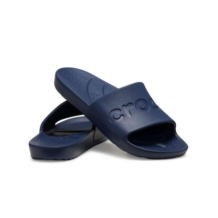 Чоловічі шльопанці Crocs Slide Blue Navy — фото 9