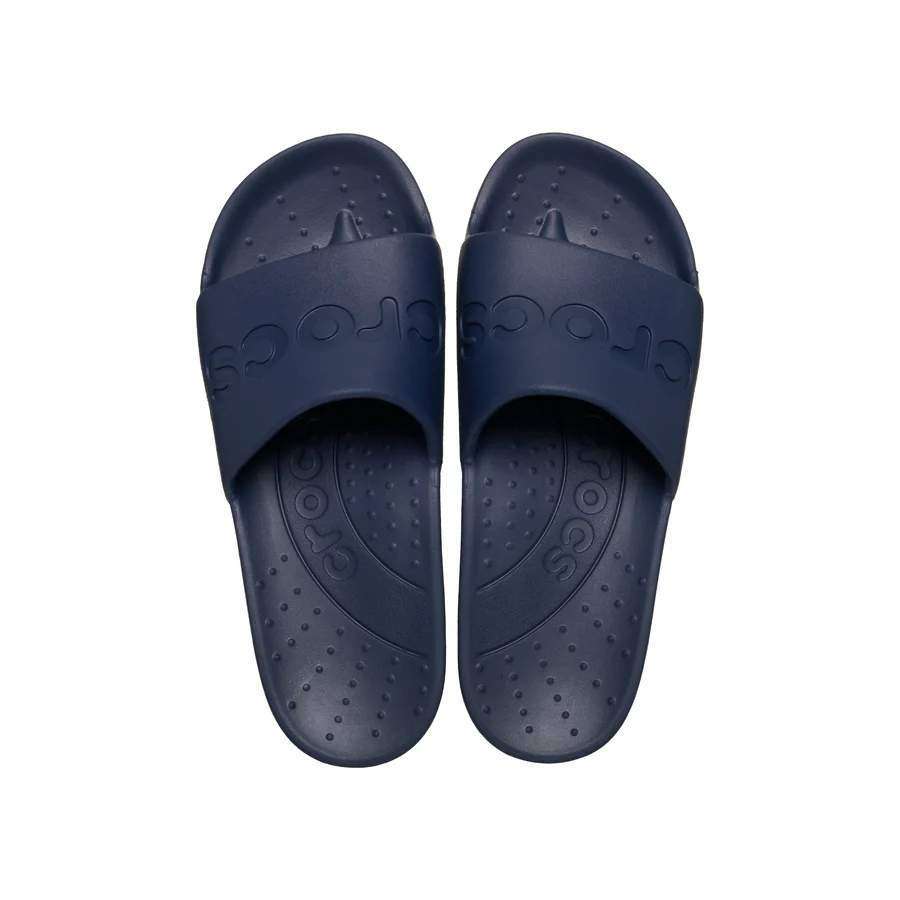 Чоловічі шльопанці Crocs Slide Blue Navy — фото 10