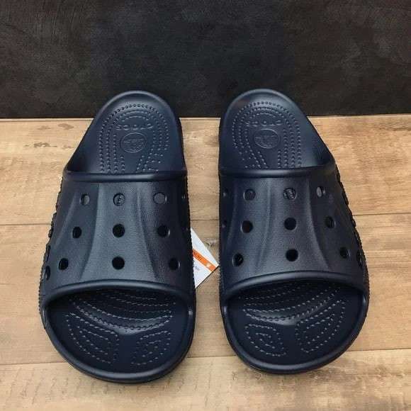Чоловічі шльопанці Crocs Baya Navy Slide — фото 11