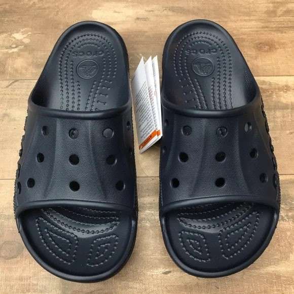 Чоловічі шльопанці Crocs Baya Navy Slide — фото 14