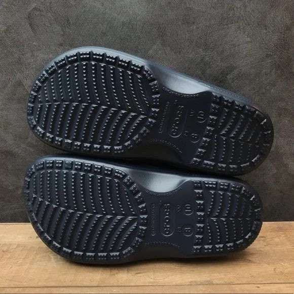 Чоловічі шльопанці Crocs Baya Navy Slide — фото 4