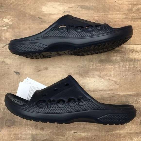 Чоловічі шльопанці Crocs Baya Navy Slide — фото 5