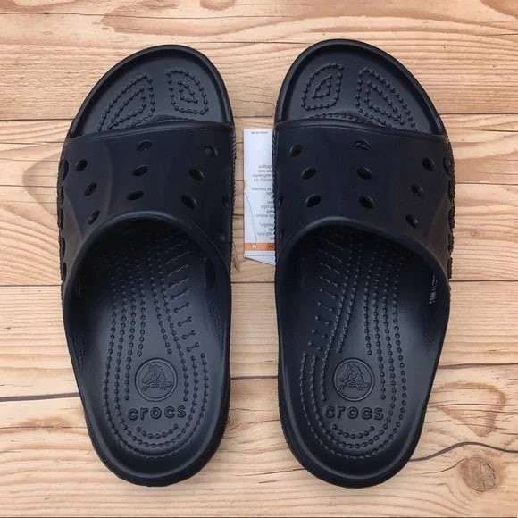Чоловічі шльопанці Crocs Baya Navy Slide — фото 6