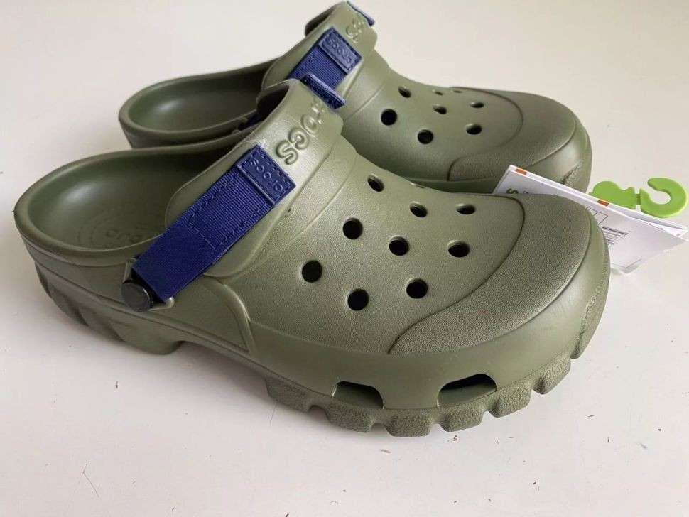 Чоловічі Crocs Offroad Sport Clog Army Green / Navy — фото 2