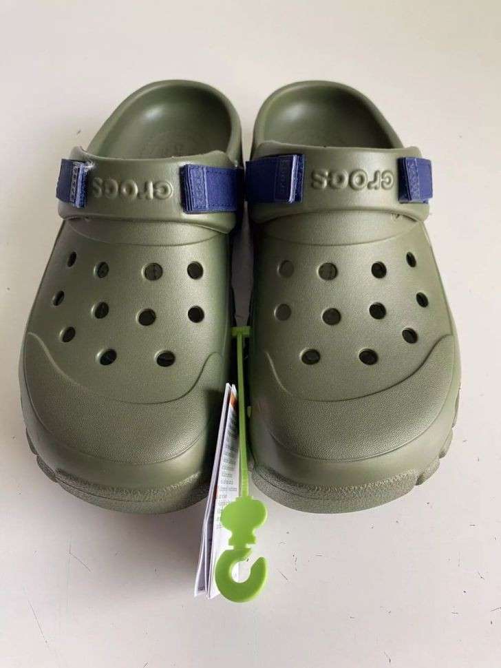 Чоловічі Crocs Offroad Sport Clog Army Green / Navy — фото 11