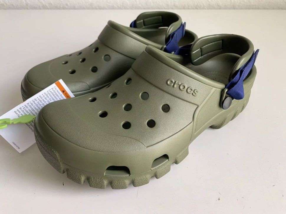 Чоловічі Crocs Offroad Sport Clog Army Green / Navy — фото 13