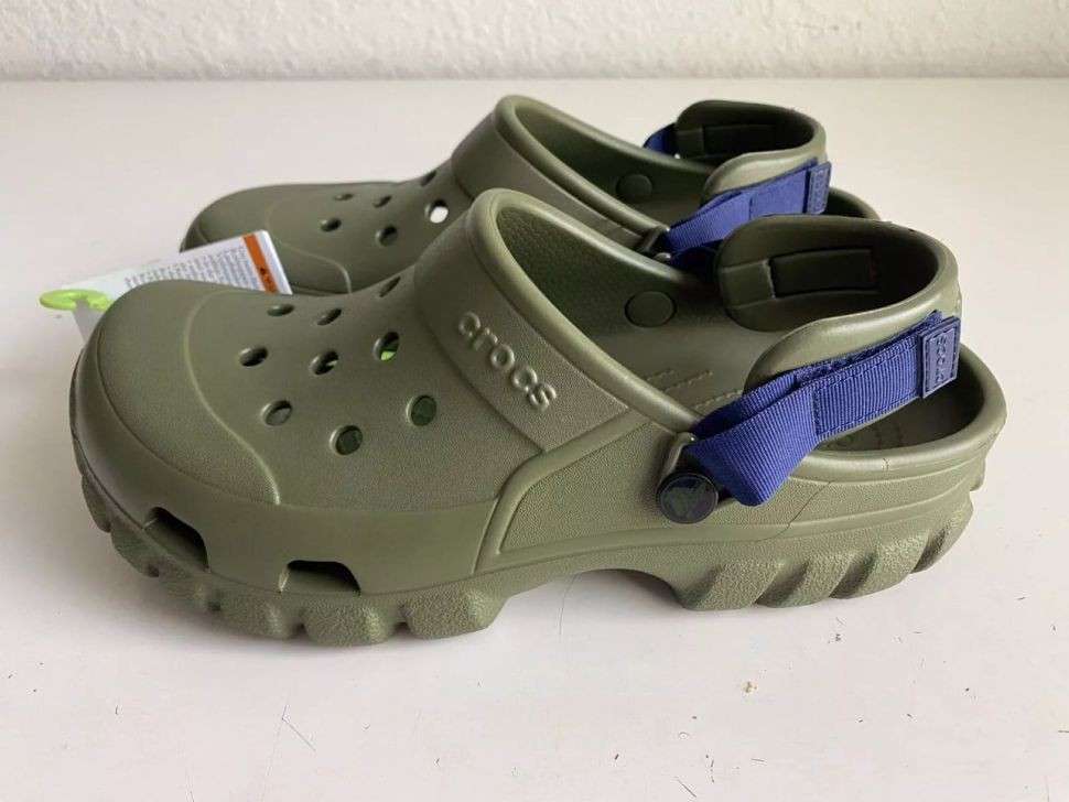 Чоловічі Crocs Offroad Sport Clog Army Green / Navy — фото 3