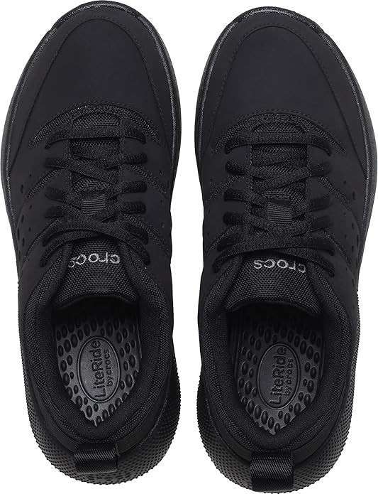 Чоловічі кросівки Crocs On The Clock Black Comfort Work Sneakers Shoes — фото 12