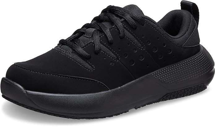 Чоловічі кросівки Crocs On The Clock Black Comfort Work Sneakers Shoes — фото 15