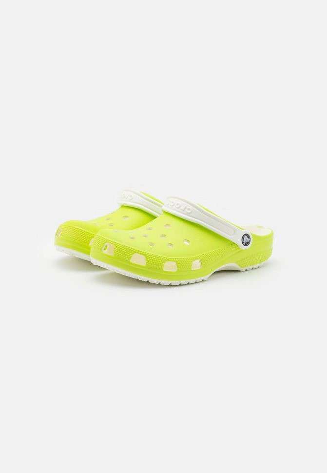Дитячі Crocs-сабо для хлопчика Crocs Classic Clog Lime Glow In the Dark — фото 4