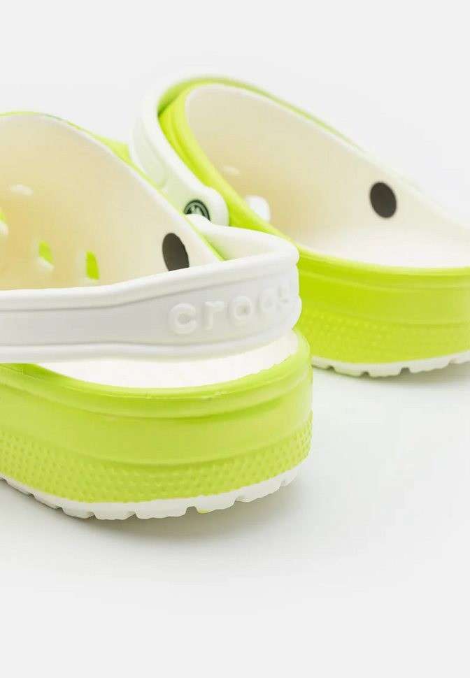 Дитячі Crocs-сабо для хлопчика Crocs Classic Clog Lime Glow In the Dark — фото 8