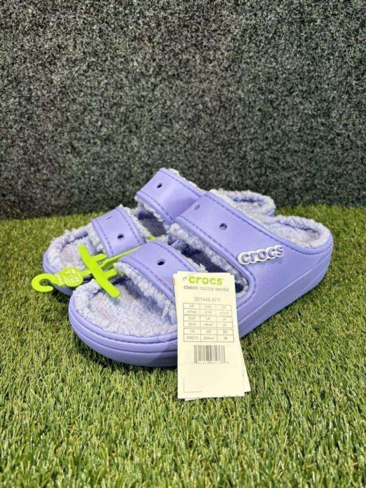 Чоловічі Crocs Теплі Classic Cozzzy Digital Violet — фото 2