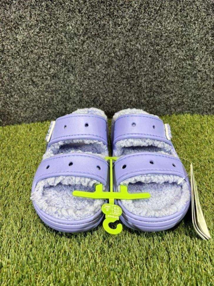 Чоловічі Crocs Теплі Classic Cozzzy Digital Violet — фото 3