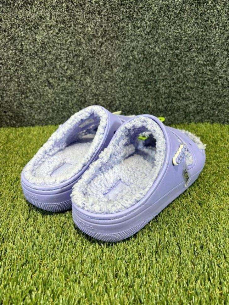 Чоловічі Crocs Теплі Classic Cozzzy Digital Violet — фото 6