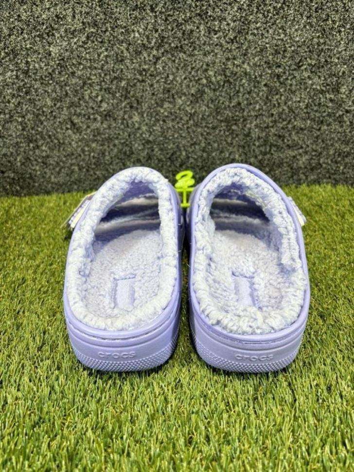 Чоловічі Crocs Теплі Classic Cozzzy Digital Violet — фото 7