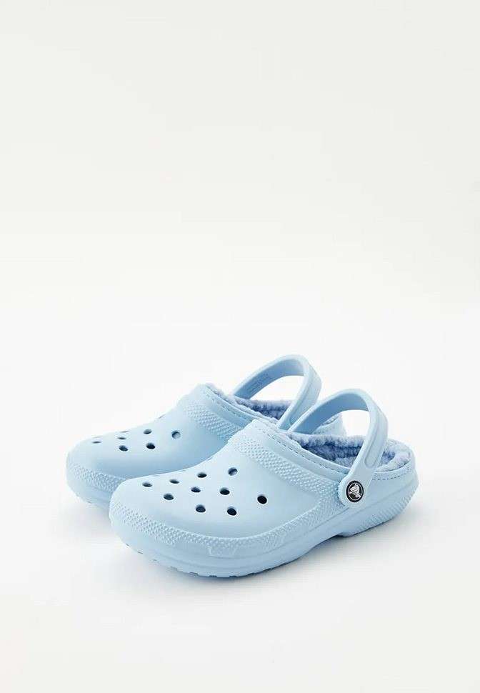 Crocs Класік Теплі Блакитні Classic Lined Clog Blue Calcite — фото 3