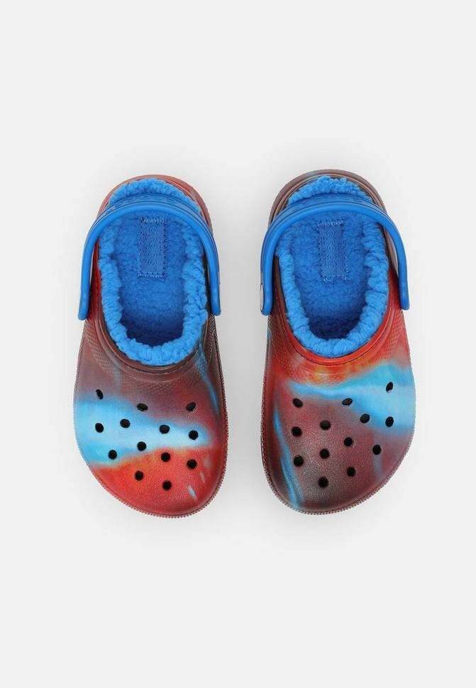 Жіночі Crocs утеплені Classic Lined Clog k Bright Cobalt Kids — фото 4