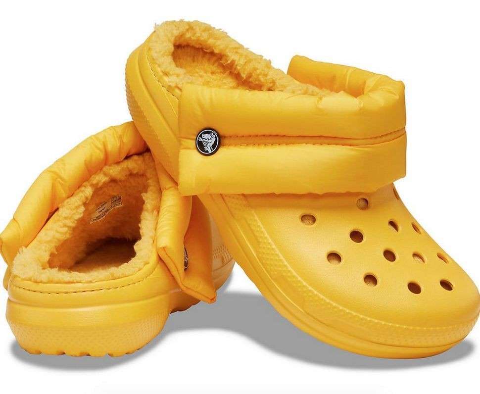 Чоловічі Crocs утеплені Classic Lined Neo Puff Clog Canary Yellow