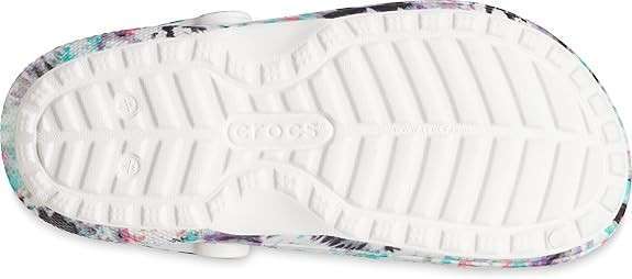 Жіночі Crocs утеплені Classic Lined Tie Dye Clog Pure Water/Multi — фото 5