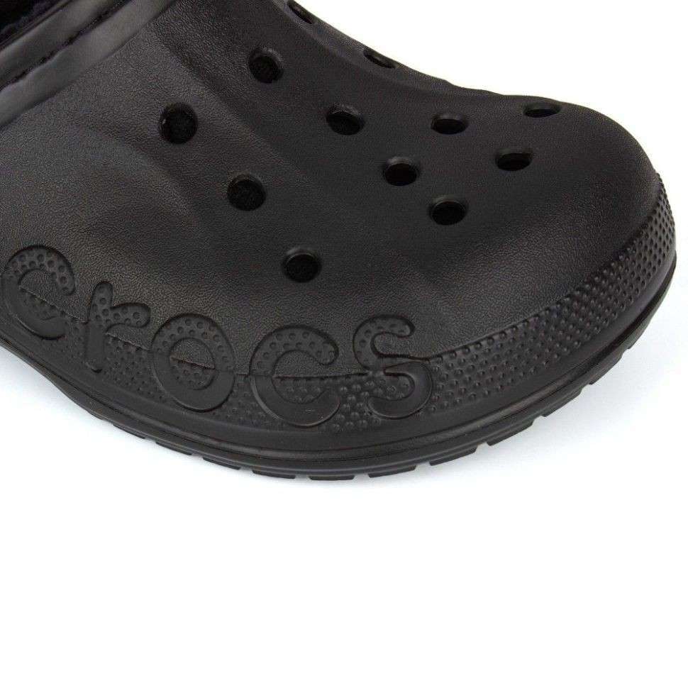 Чоловічі Crocs Бая Теплі Чорні Baya Lined Clog Black — фото 5