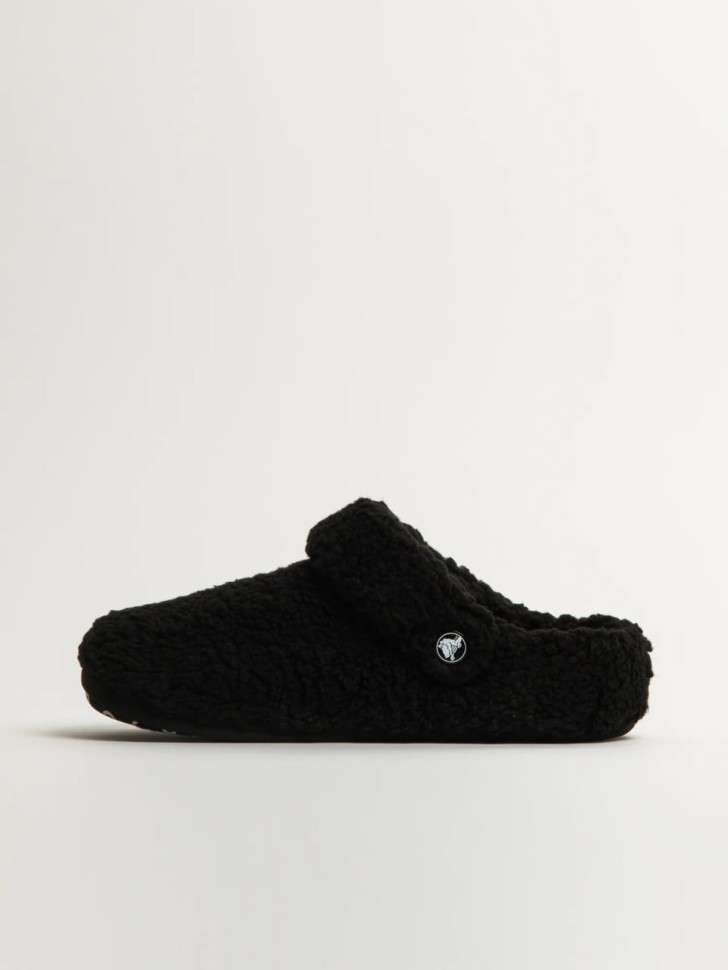 Crocs утеплені Чорні Унісекс Classic Cozzzy Slipper - Black — фото 6