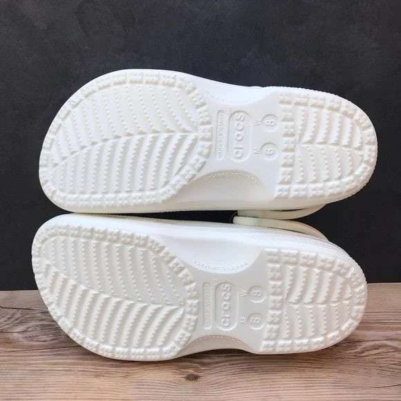 Crocs утеплені Бая Білі Baya Lined Clog White — фото 13