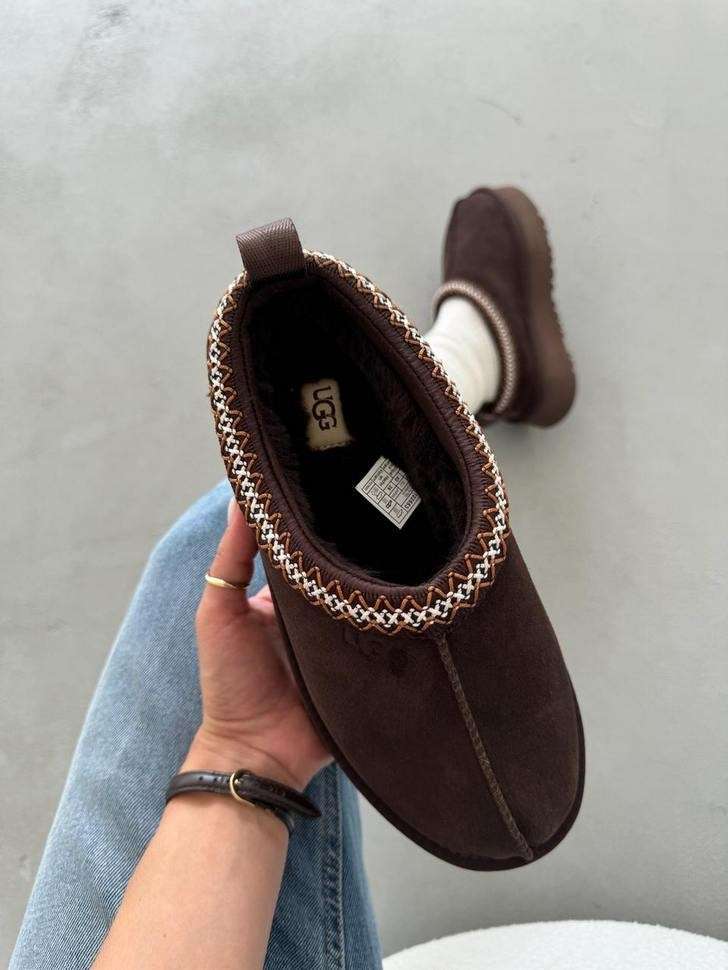 Жіночі UGG Тазз Сліппер Ультра Міні Платформа Шоколадні Slipper Tazz Platform Chocolate — фото 12