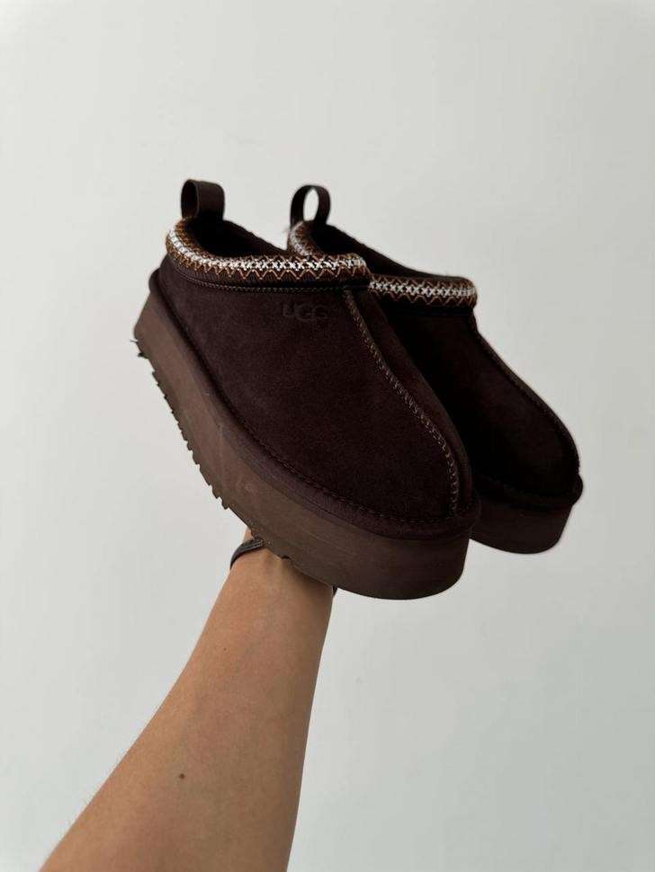 Жіночі UGG Тазз Сліппер Ультра Міні Платформа Шоколадні Slipper Tazz Platform Chocolate — фото 9