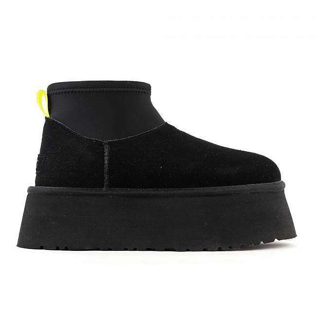 Жіночі UGG Платформа Міні Діппер Чорні Platform Classic Mini Dipper black
