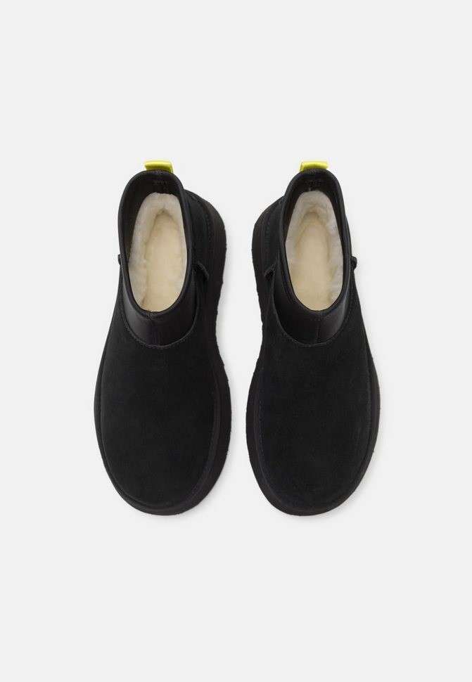 Жіночі UGG Платформа Міні Діппер Чорні Platform Classic Mini Dipper black — фото 6