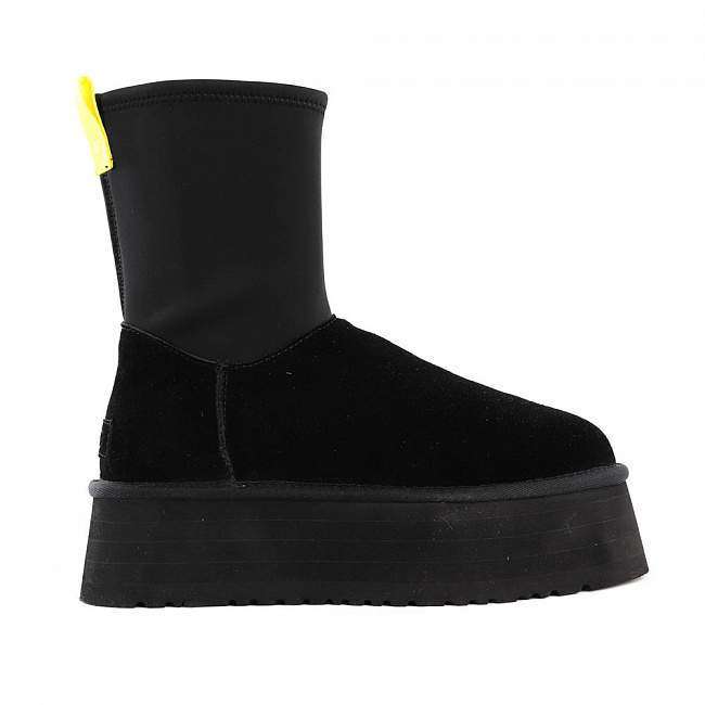 Жіночі UGG Платформа Діппер Чорні Classic Dipper black Boots