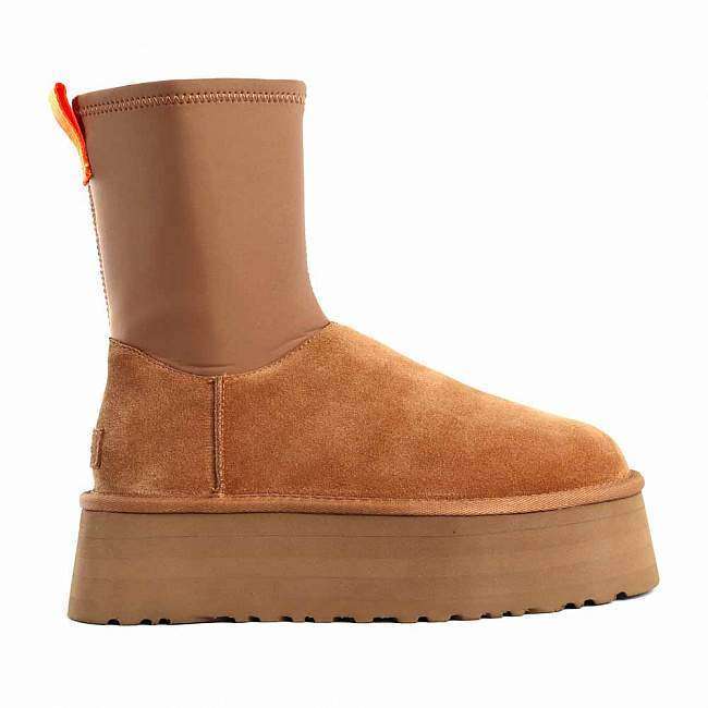 Жіночі UGG Платформа Діппер Помаранчеві Platform Classic Dipper Chestnut Boots