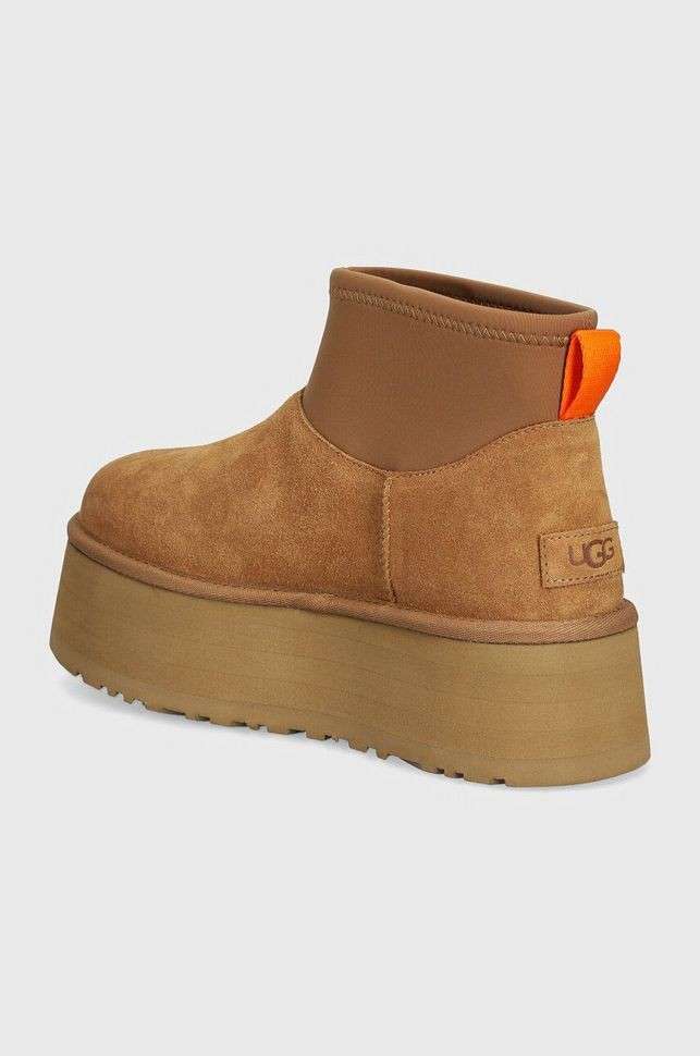 Жіночі UGG Платформа Міні Діппер Помаранчеві Platform Classic Mini Dipper Chestnut — фото 4