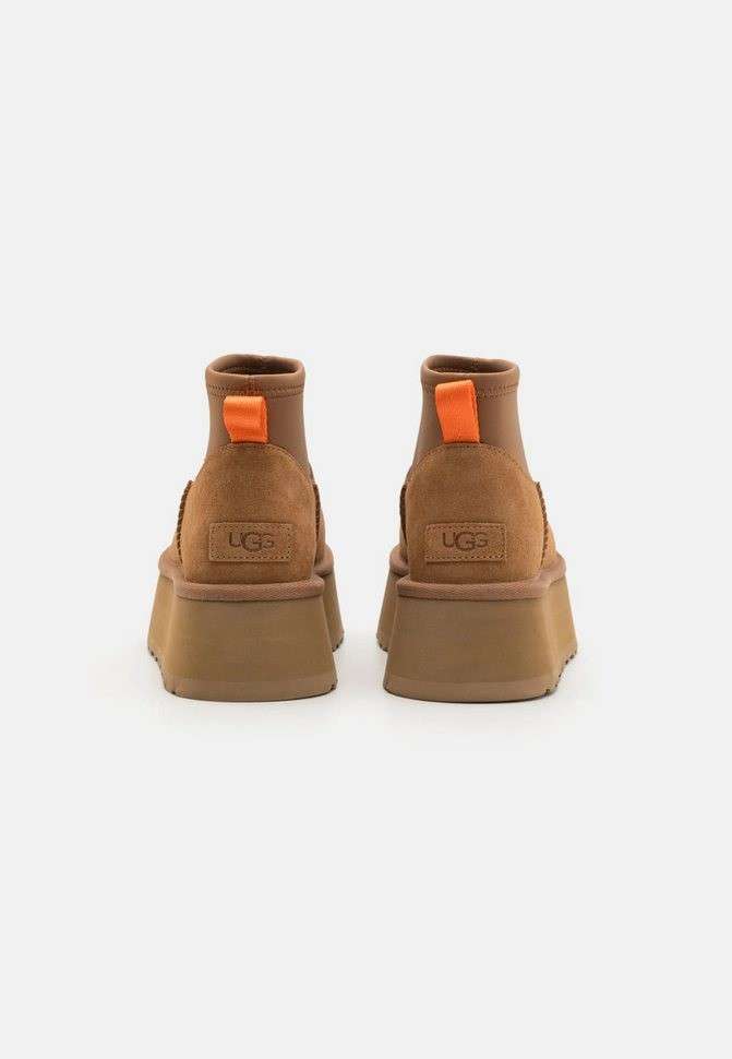 Жіночі UGG Платформа Міні Діппер Помаранчеві Platform Classic Mini Dipper Chestnut — фото 5