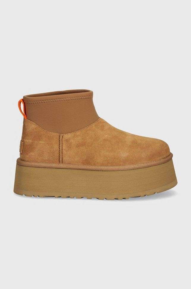 Жіночі UGG Платформа Міні Діппер Помаранчеві Platform Classic Mini Dipper Chestnut — фото 8