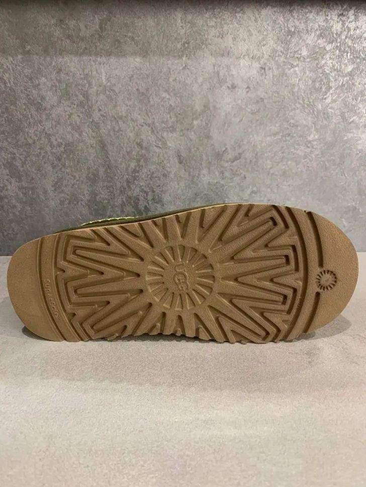 Жіночі UGG Тазз Сліппер Ультра Міні Платформа Хакі-Оливкові TAZZ Platform Khaki Olive — фото 9