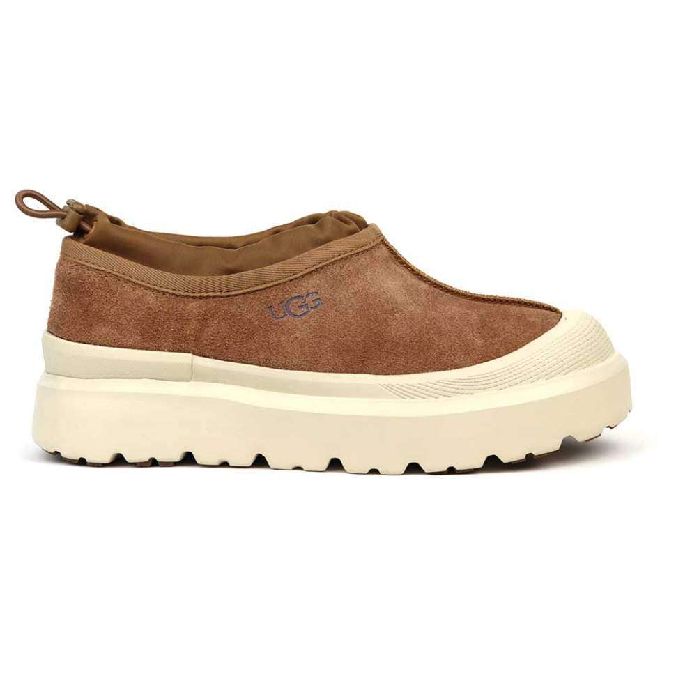 Жіночі UGG Сліппер Тасман Ультра Міні Помаранчеві Прорезинені Tasman Hybrid Chestnut/Beige