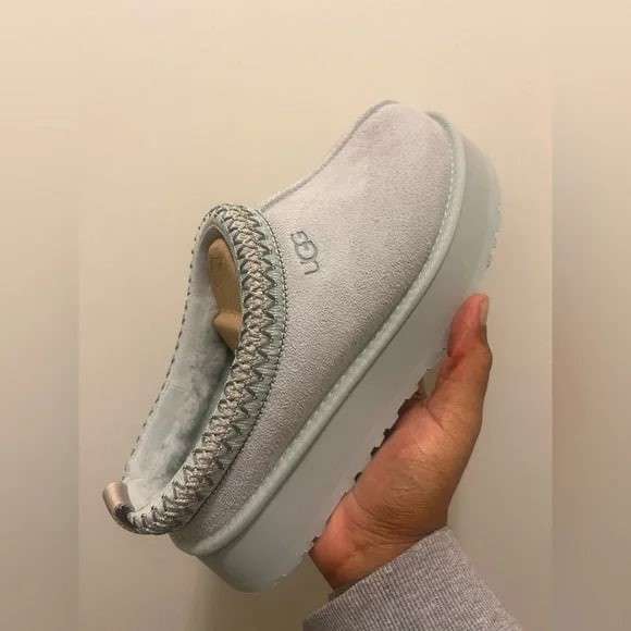 Жіночі UGG Тазз Сліппер Ультра Міні Платформа Світло Сірі Tazz Platform Light Grey — фото 5