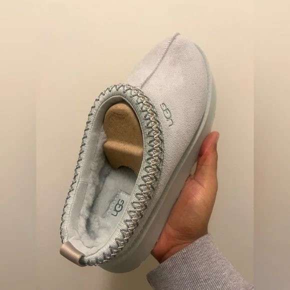 Жіночі UGG Тазз Сліппер Ультра Міні Платформа Світло Сірі Tazz Platform Light Grey — фото 6