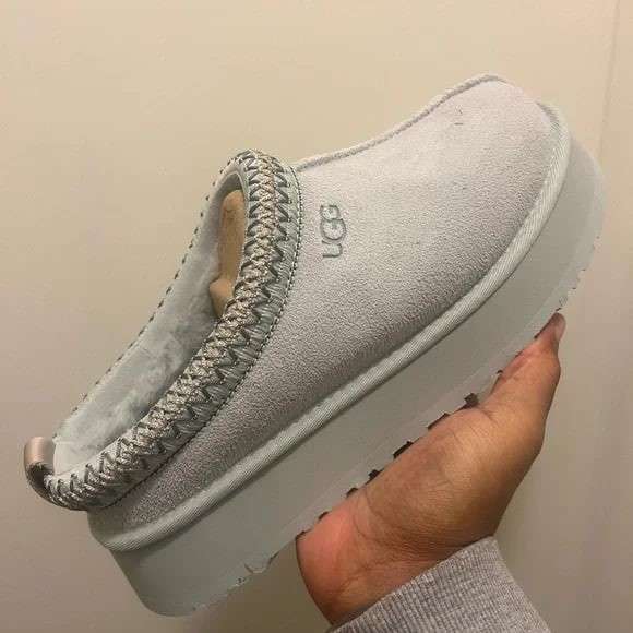 Жіночі UGG Тазз Сліппер Ультра Міні Платформа Світло Сірі Tazz Platform Light Grey — фото 7