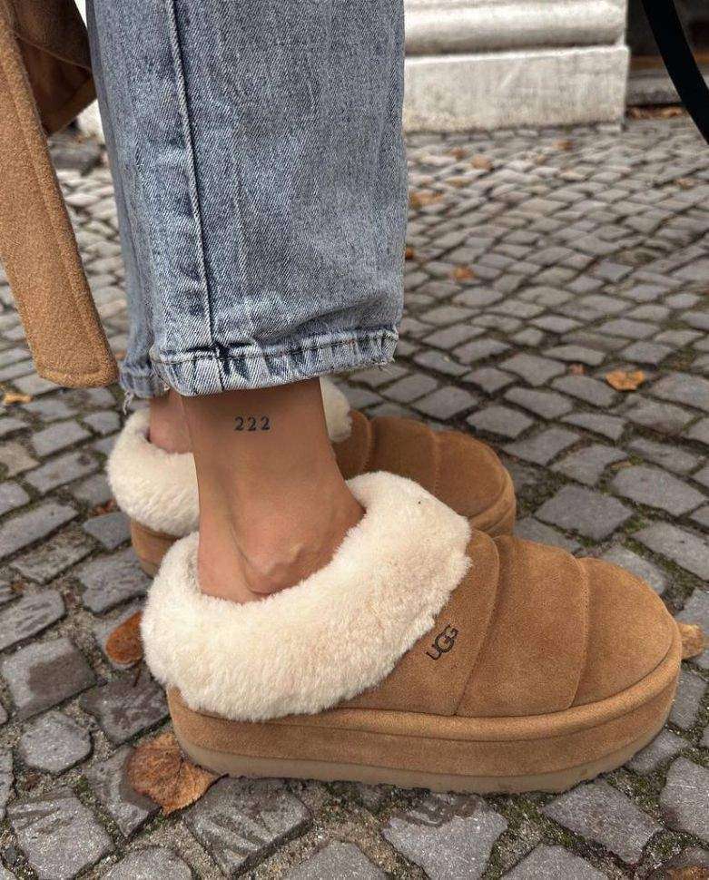 Жіночі UGG Таззліна Ультра Міні Платформа Помаранчеві Tazzlita Chestnut — фото 7