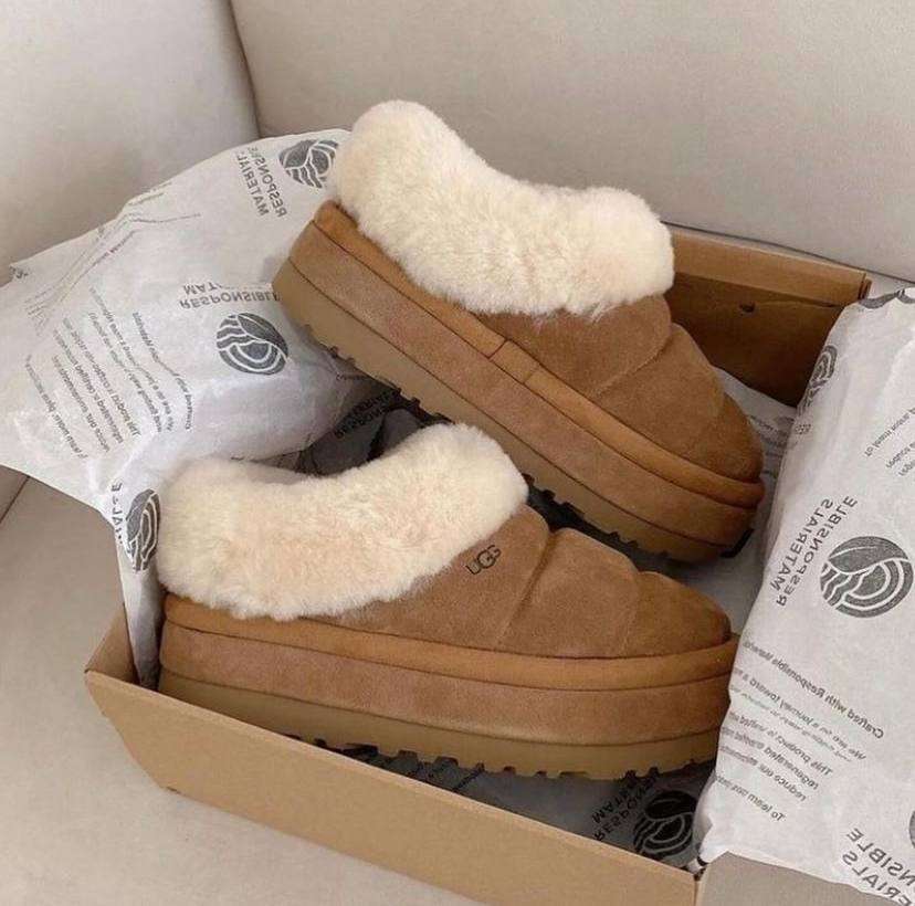 Жіночі UGG Таззліна Ультра Міні Платформа Помаранчеві Tazzlita Chestnut — фото 10