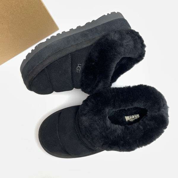 Жіночі UGG Таззліна Ультра Міні Платформа Чорні Tazzlita Black — фото 13