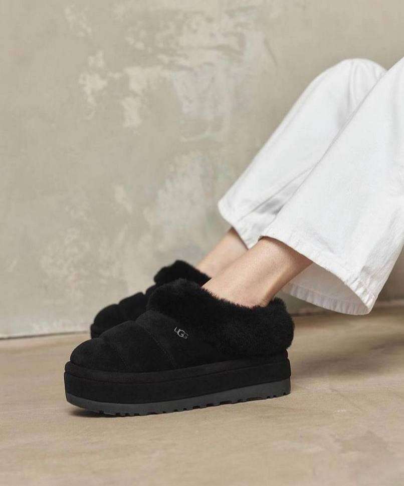 Жіночі UGG Таззліна Ультра Міні Платформа Чорні Tazzlita Black — фото 7