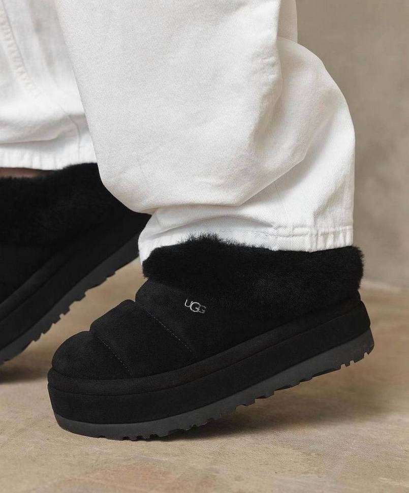 Жіночі UGG Таззліна Ультра Міні Платформа Чорні Tazzlita Black — фото 8
