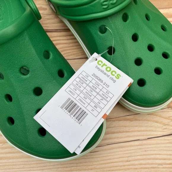 Crocs Bayaband Clog Kelly Green — фото 14