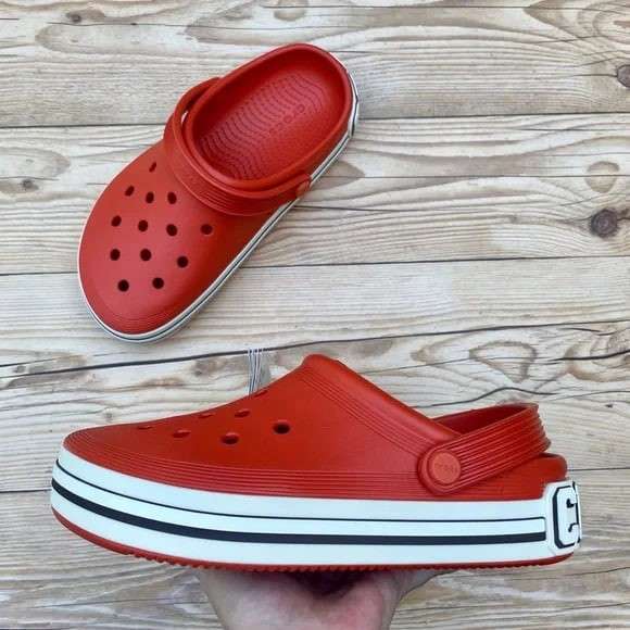 Чоловічі Crocs Off Court Clog Logo Tomato — фото 2