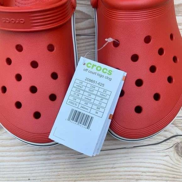 Чоловічі Crocs Off Court Clog Logo Tomato — фото 14